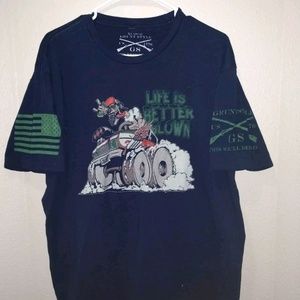 Grunt Style T Shirt 
Life Is Better Blown 